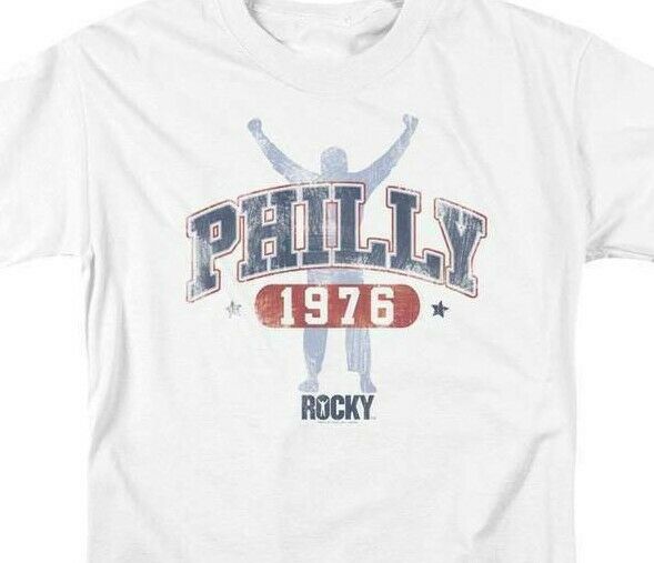 Rocky Movie 1976 Philly Sylvester Stallone Philadelphia Graphic T-shirt MGM151