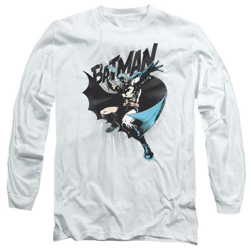 Batman DC Comics Superhero long sleeve graphic t-shirt BM2417