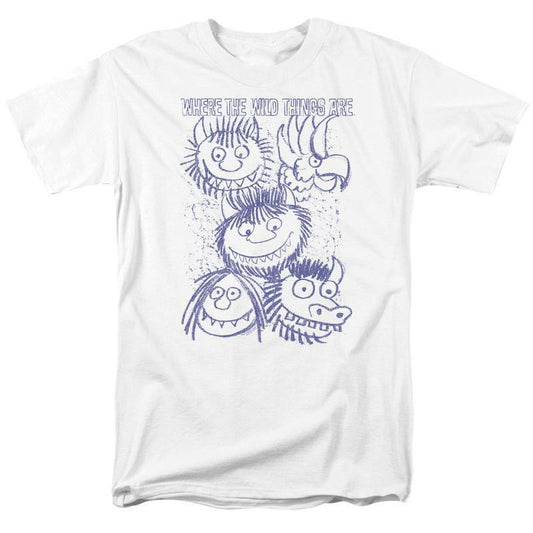 Where the Wild Things Are T-shirt classic fit cotton graphic tee WBM703