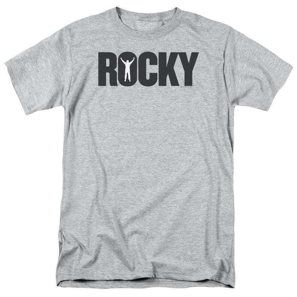 Rocky Classic retro movie T-shirt 70's 80's movie gray graphic cotton tee MGM109