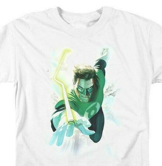 Green Lantern DC Comics Superhero Retro DC Universe graphic t-shirt GL389