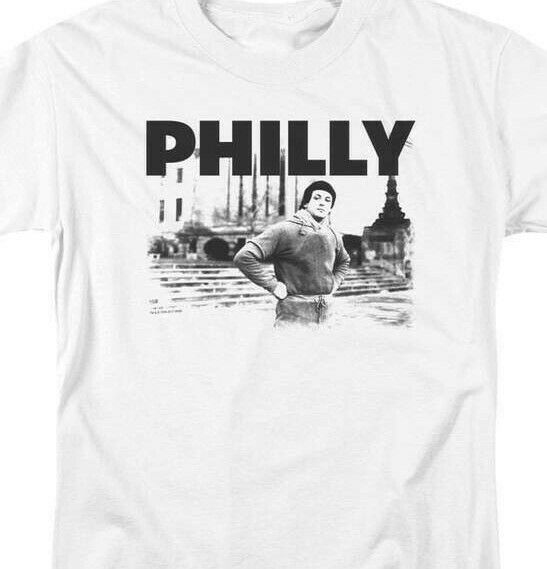 Rocky Movie Philly Retro 70s 80s Rocky Balboa Stallone graphic t-shirt MGM384