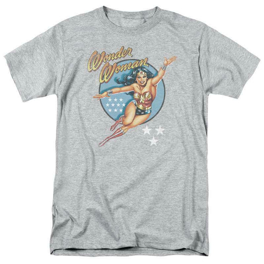 Wonder Woman t-shirt girl superhero DC Comics vintage design silver age tee