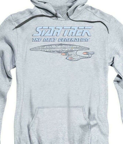 Star Trek The Next Generation USS Enterprise Starship graphic hoodie CBS1208