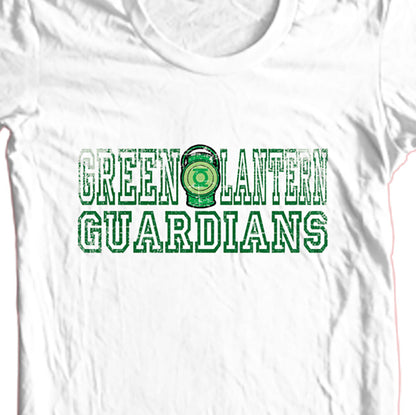 Green Lantern Guardians T-shirt DC comic book superhero 100% cotton tee DCO52