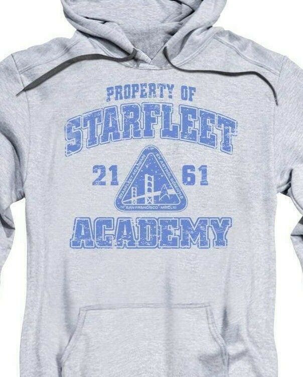 Star Trek Property of Starfleet Academy 2161 graphic pullover hoodie CBS862