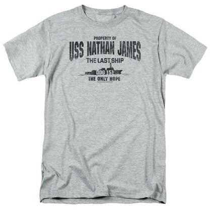 LAST SHIP USS NATHAN JAMES MENS REGULAR FIT T-SHIRT TV SHOW TNT165