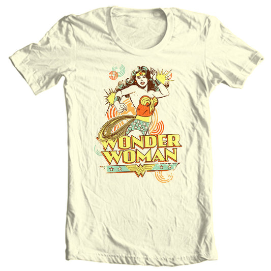 Wonder Woman t-shirt cotton DC Comics for sale online store retro tee