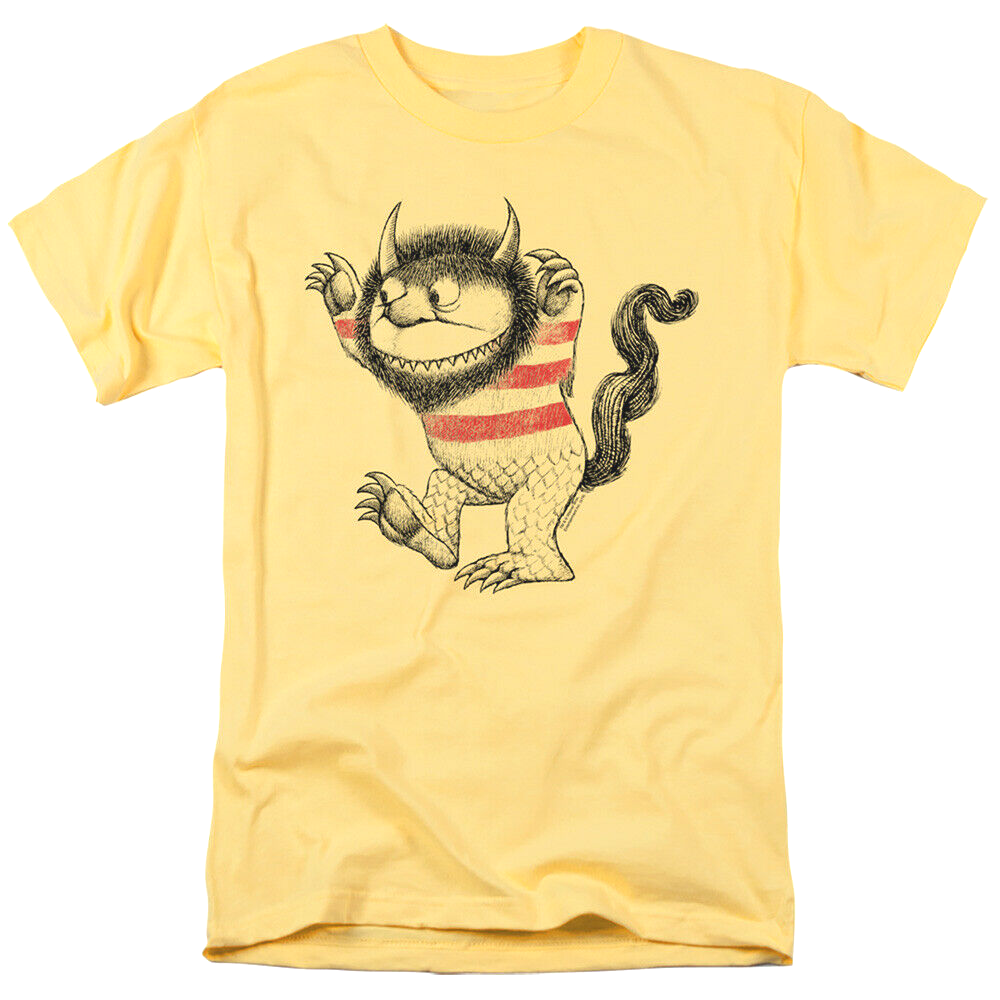 Where the Wild Things are t-shirt for sale online store yellow