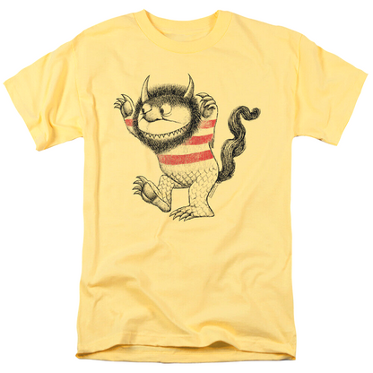 Where the Wild Things are t-shirt for sale online store yellow