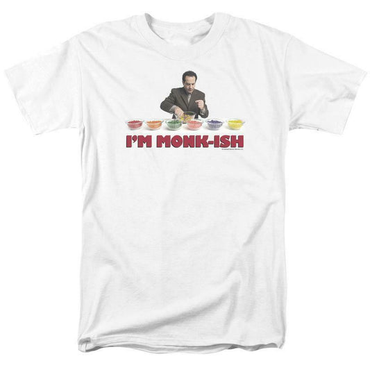 IM MONK-ISH t-shirt comedy-drama tv series Adrian Monk graphic tee NBC354