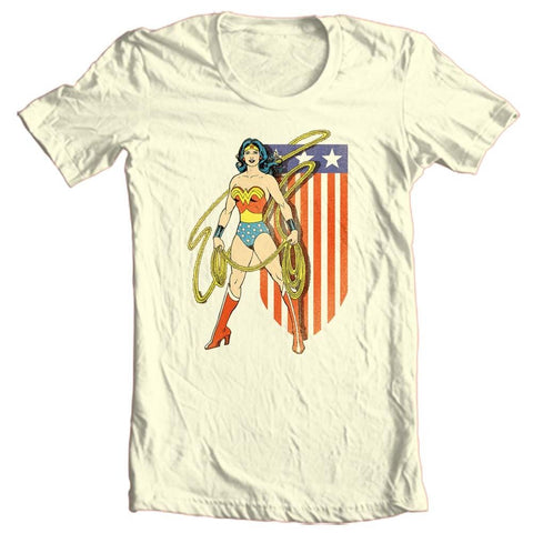 Adult Cropped Wonder Woman T-Shirt - DC Comics