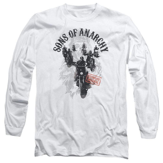 Sons of Anarchy TV series Redwood Original long sleeve graphic t-shirt throwback design tshirts for sale