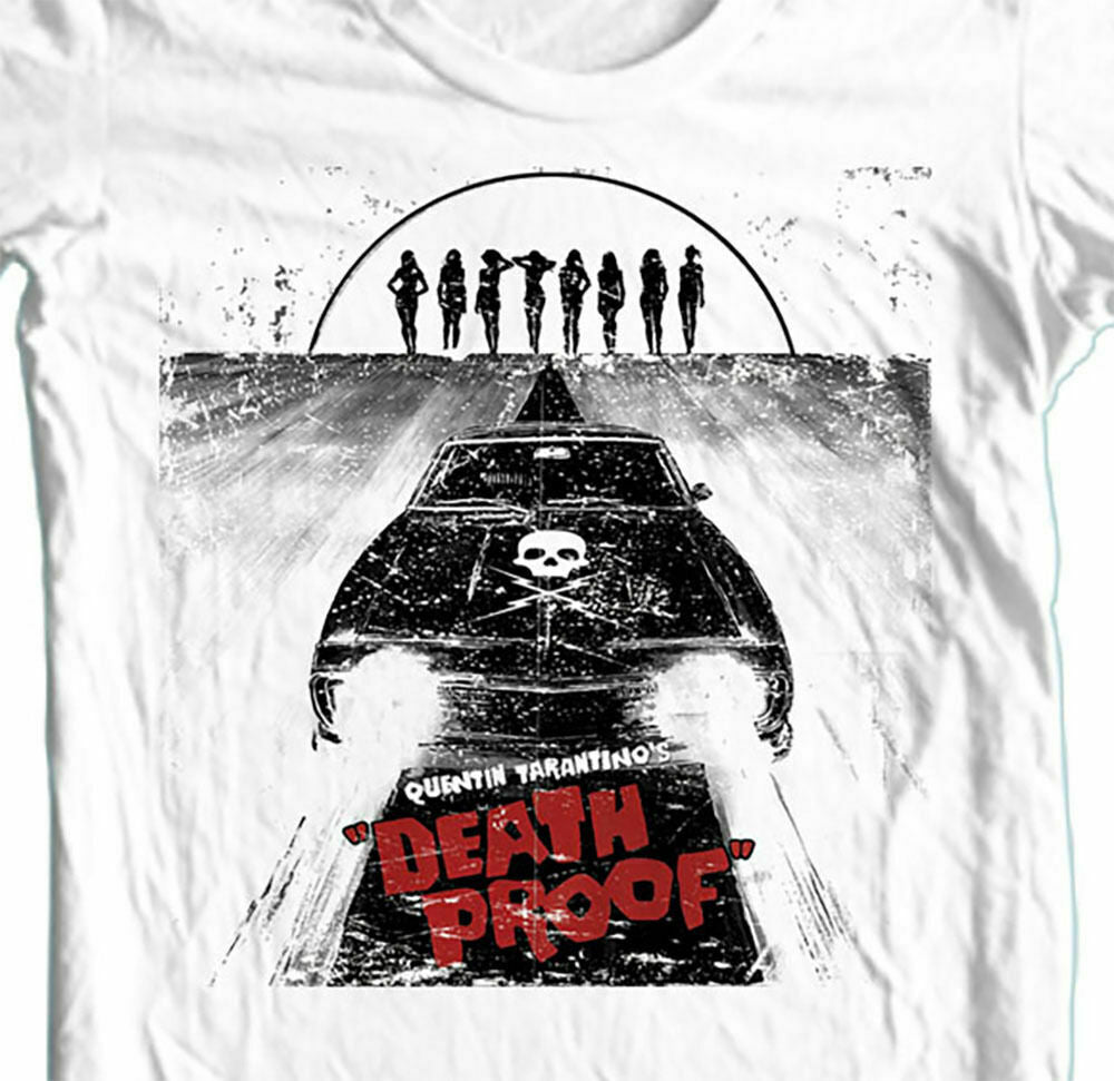 Death Proof T-shirt retro style movie poster design graphic printed tee