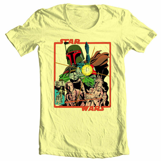 Star Wars comic book t-shirt 1977 original series Boba Fett graphic tee empire