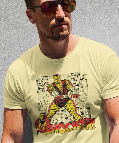 The Shocker T-shirt Retro design Marvel Comics villain Sinister Six graphic tee throwback design t-shirt for sale